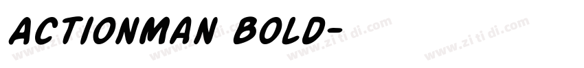 ActionMan Bold字体转换 ActionMan Bold字体转换
